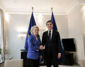 رئيسة المفوضية الأوروبية تشيد بدور نيجيرفان بارزاني واقليم كوردستان في المنطقة