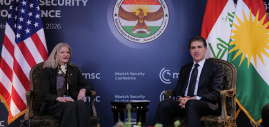 نێچیرڤان بارزانی، سەرۆکی هەرێمی کوردستان، لەگەڵ خاتوو ئالیسۆن هووکەر، بریکاری وەزارەتی دەرەوەی ئەمه‌ریکا بۆ کاروباری سیاسی کۆبووەوە.