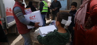 مؤسسة بارزاني الخيرية تواصل تقديم لمساعدات للكورد في غرب كوردستان 