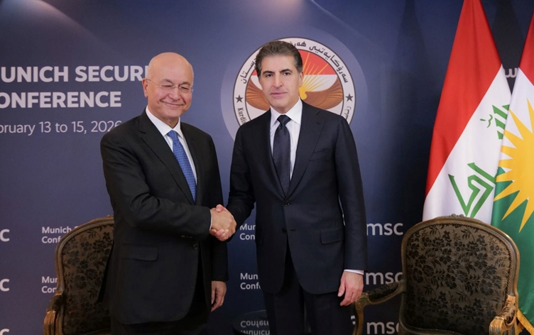 نيجيرفان بارزاني وبرهم صالح يبحثان أوضاع اللاجئين في العراق وإقليم كوردستان