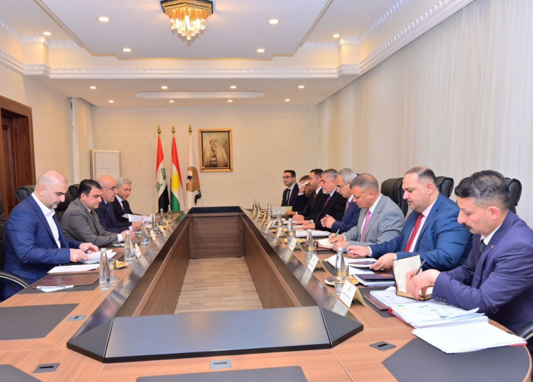 Şandeke Bilind a Hikûmeta Iraqê li Hewlêrê ye