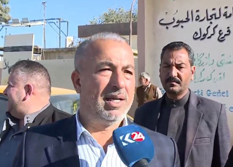 Cotkarên Kerkûkê kom bûn: Heşt meh in em li benda pereyên genimê xwe ne