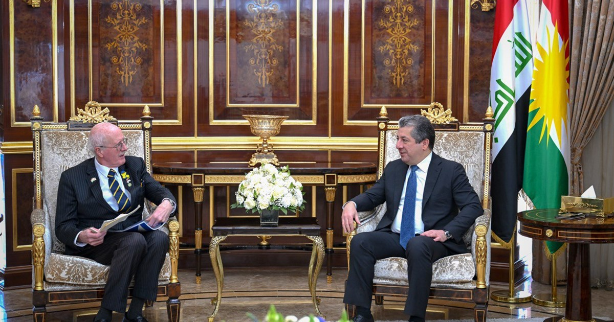 Prime Minister Masrour Barzani receives delegation from the All-Party Parliamentary Group (APPG) for International Freedom of Religion or Belief