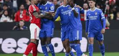 «أبطال أوروبا»: بعد تفعيل «بروتوكول مكافحة العنصرية»... ريال مدريد يهزم بنفيكا