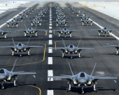 گواستنەوەی بەرفراوانی فڕۆکە جەنگییە پێشکەوتووەکانی ئەمریکا بۆ ڕۆژهەڵاتی ناوەڕاست