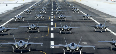 گواستنەوەی بەرفراوانی فڕۆکە جەنگییە پێشکەوتووەکانی ئەمریکا بۆ ڕۆژهەڵاتی ناوەڕاست