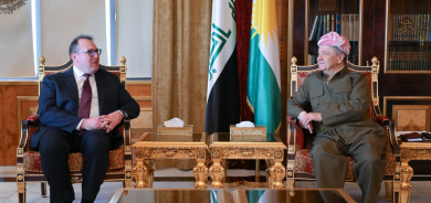 Serok Barzanî Pêşwazî li Joshua Harris kir