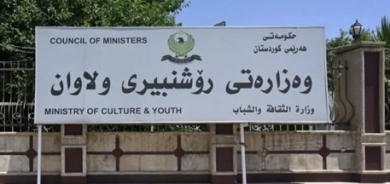 الثقافةوالشباب في حكومة الاقليم توجّه 