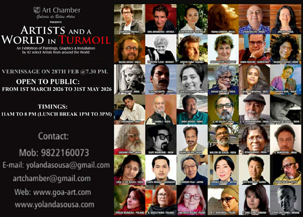 جیهان لە ئاژاوەدا پێشانگەی نێودەوڵەتی شێوەكارانی جیهان