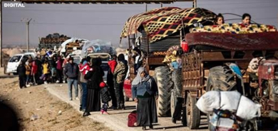 ENKS: Ereb ji malên Kurdan dernakevin, vegera 400 malbatan dereng ket