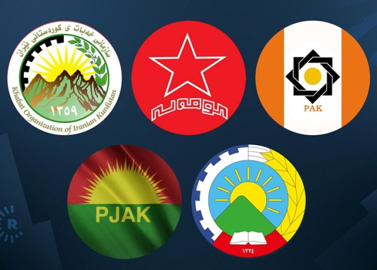 5 partiyên Rojhilatê Kurdistanê hevpeymaniyek ava kir