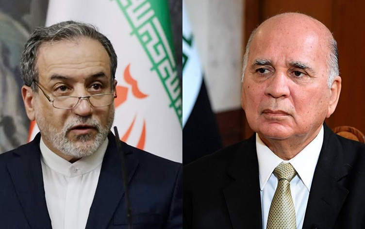 فؤاد حسين وعراقجي يبحثان هاتفياً جولة مفاوضات الخميس المقبل بين طهران وواشنطن