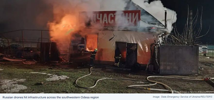 Russia Strikes Ukraine on Eve of War Anniversary as Hungary Blocks New EU Sanctions