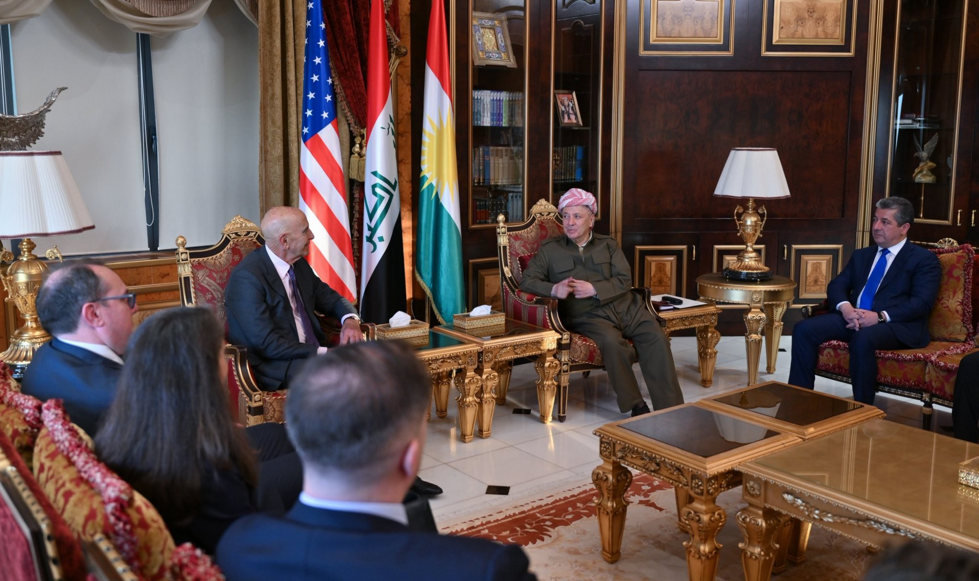 واشنطن تشيد بحكمة بارزاني في حل أزمات المنطقة