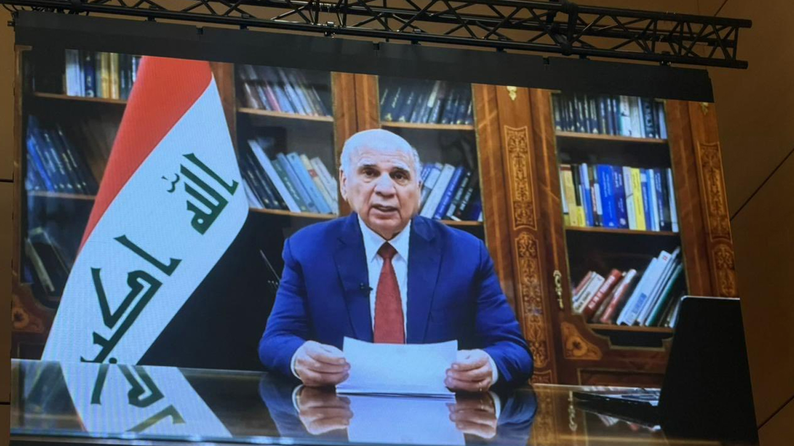 فؤاد حسین یشدد علی التزام العراق بمبادئ حقوق الانسان