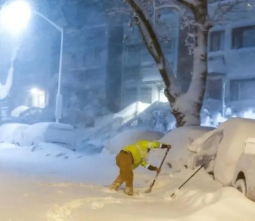 زریانێکی گەورە باکووری ڕۆژهەڵاتی ئەمریکا دەگرێتەوە