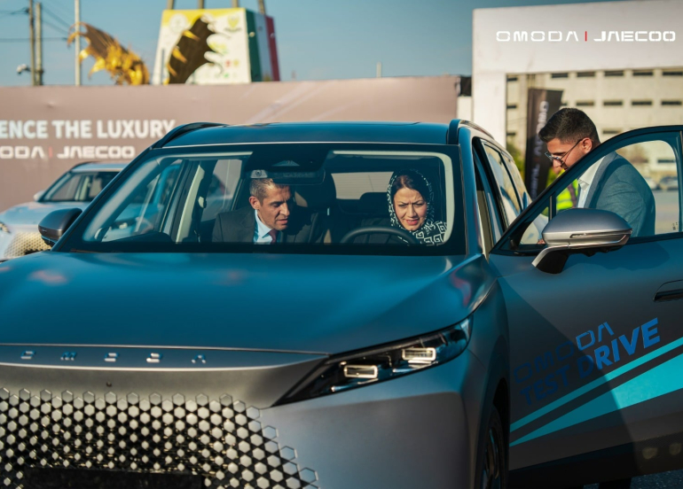 یەکەمین تاقیکردنەوەی لێخوڕینی ئۆتۆمبێلي ئۆمۆدا و جەیکۆ لە هەولێر ئەنجامدرا