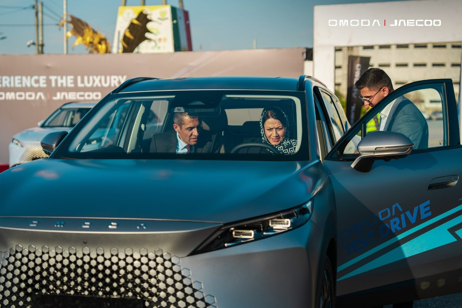 یەکەمین تاقیکردنەوەی لێخوڕینی ئۆتۆمبێلي ئۆمۆدا و جەیکۆ لە هەولێر ئەنجامدرا