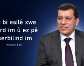 Mezlûm Ebdî: Ger peymana me bi Şamê re têk biçe, em dê heta dawiyê şer bikin