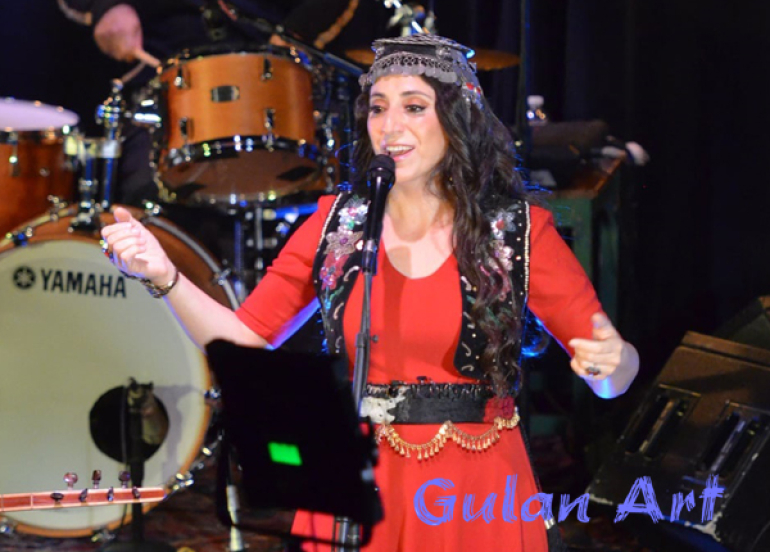 هونەرمەند (ئەڤین شا) پەیامی یەكڕیزی بۆ پارچەكانی كوردستان دەنێرێت