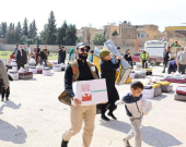 مؤسسة بارزاني الخيرية تكثف مساعداتها في غربي كوردستان