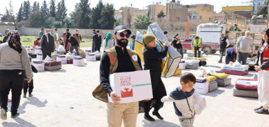 مؤسسة بارزاني الخيرية تكثف مساعداتها في غربي كوردستان