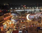 دبلوماسيون وممثلو دول يقضون ليلة رمضانية في أسواق أربيل