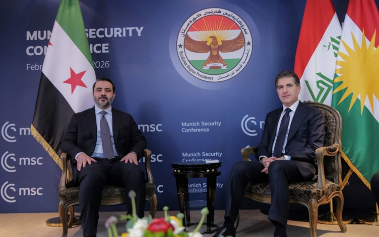 نيجيرفان بارزاني وأسعد الشيباني يبحثان التطورات في المنطقة