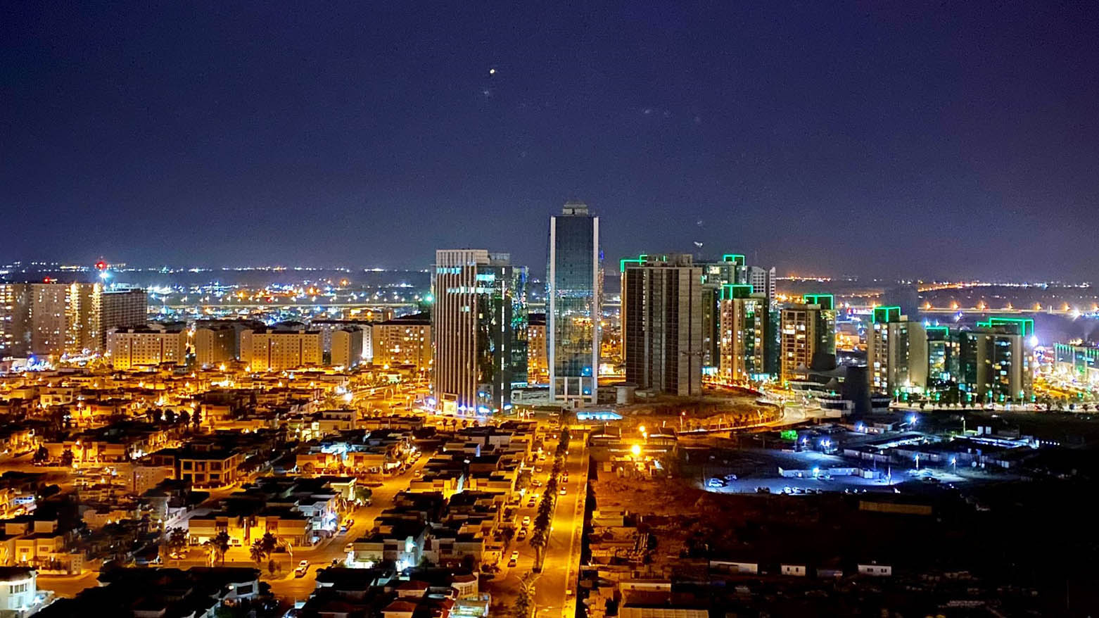 منظومات الدفاع الجوي تتصدى لهجوم بطائرات مسيرة في أربيل