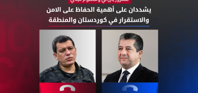 مسرور بارزاني ومظلوم عبدي يبحثان هاتفياً مستجدات الأوضاع في المنطقة