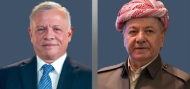 Presidentr Barzani, King Abdullah II Discuss Regional Developments in Phone Call