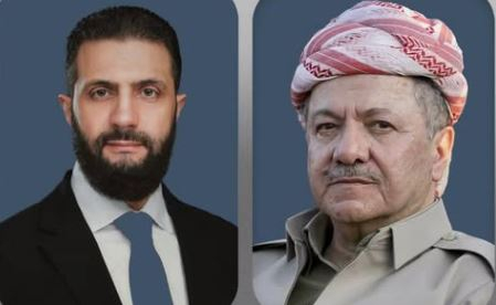 Presidnet Barzani, Syrian President Discuss Regional Developments in Phone Call
