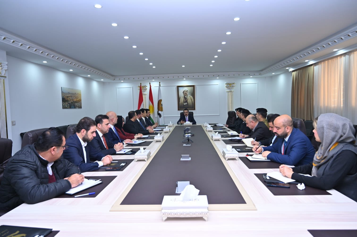 باشراف محافظ أربيل.. غرفة عمليات المحافظة تعقد اجتماعها الثاني لتعزيز الاستقرار ورفع حالة التأهب