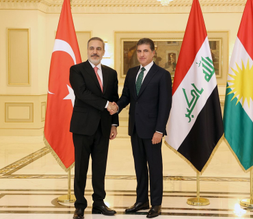 نێچیرڤان بارزانی، سەرۆکی هەرێمی کوردستان و هاکان فیدان، وەزیری دەرەوەی تورکیا بە تەلەفۆن قسەیان کرد.