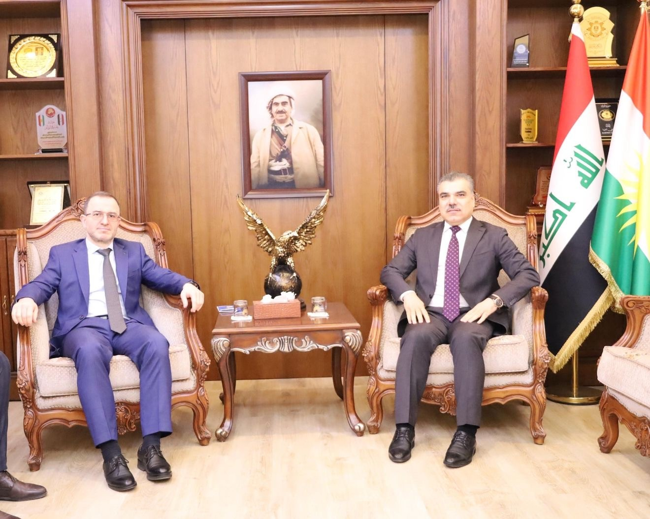 أربيل وموسكو تؤكدان اهمية توسيع المشاركة الروسية في المشاريع الاستثمارية بإقليم كوردستان