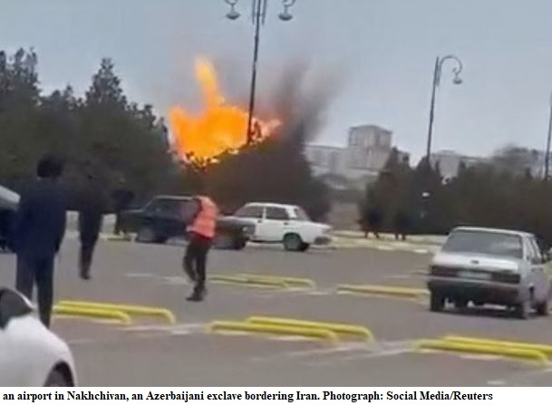 Iran Accuses Israel of Drone Attack in Azerbaijan, Denies Involvement