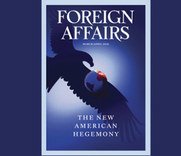 خوێندنەوەیەك بۆ سیاسەتی دەرەوەی ئەمریكا لە ساڵی 2026 . . .    لەبەر ڕۆشنایی دوایین ژمارەی گۆڤاری فۆرین ئەفێرز