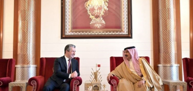 مسرور بارزاني وملك البحرين يبحثان أوضاع المنطقة