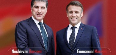 Nêçîrvan Barzanî û Macron: Divê rê li ber berfirehbûna şer bê girtin
