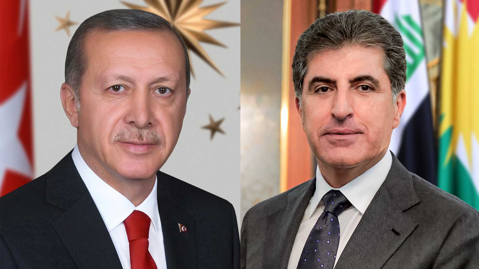 نيجيرفان بارزاني وأردوغان يبحثان تطورات الأوضاع في المنطقة والتحديات الأمنية