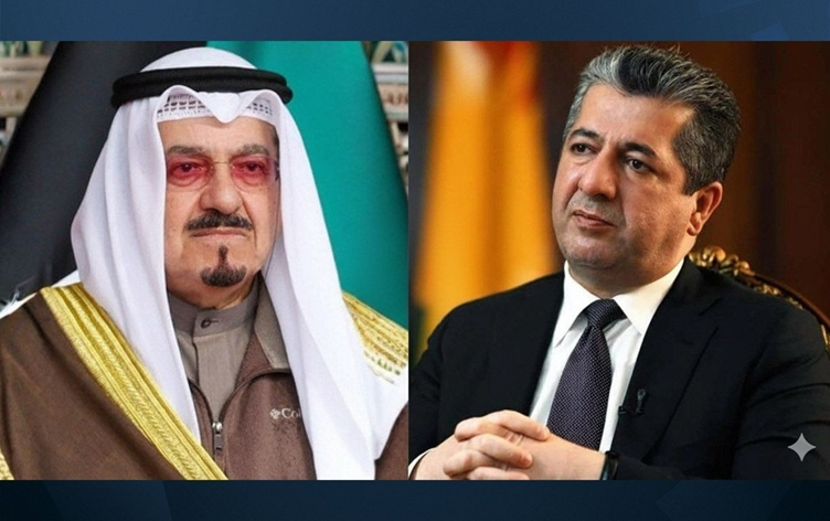 رئيس حكومة إقليم كوردستان ورئيس وزراء الكويت يؤكدان على صون السلم والأمن الإقليميين ​