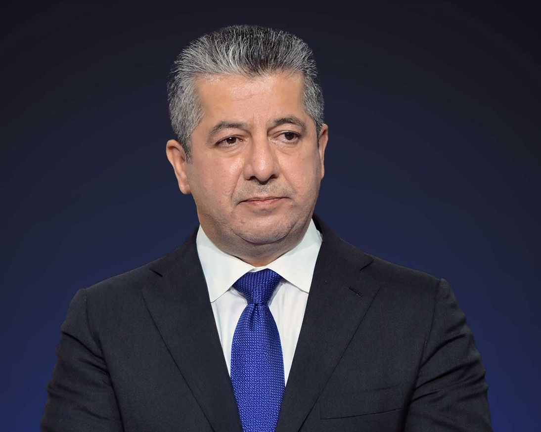 مسرور بارزاني موجهاً رسالة تعزية لعائلة الشهيد 