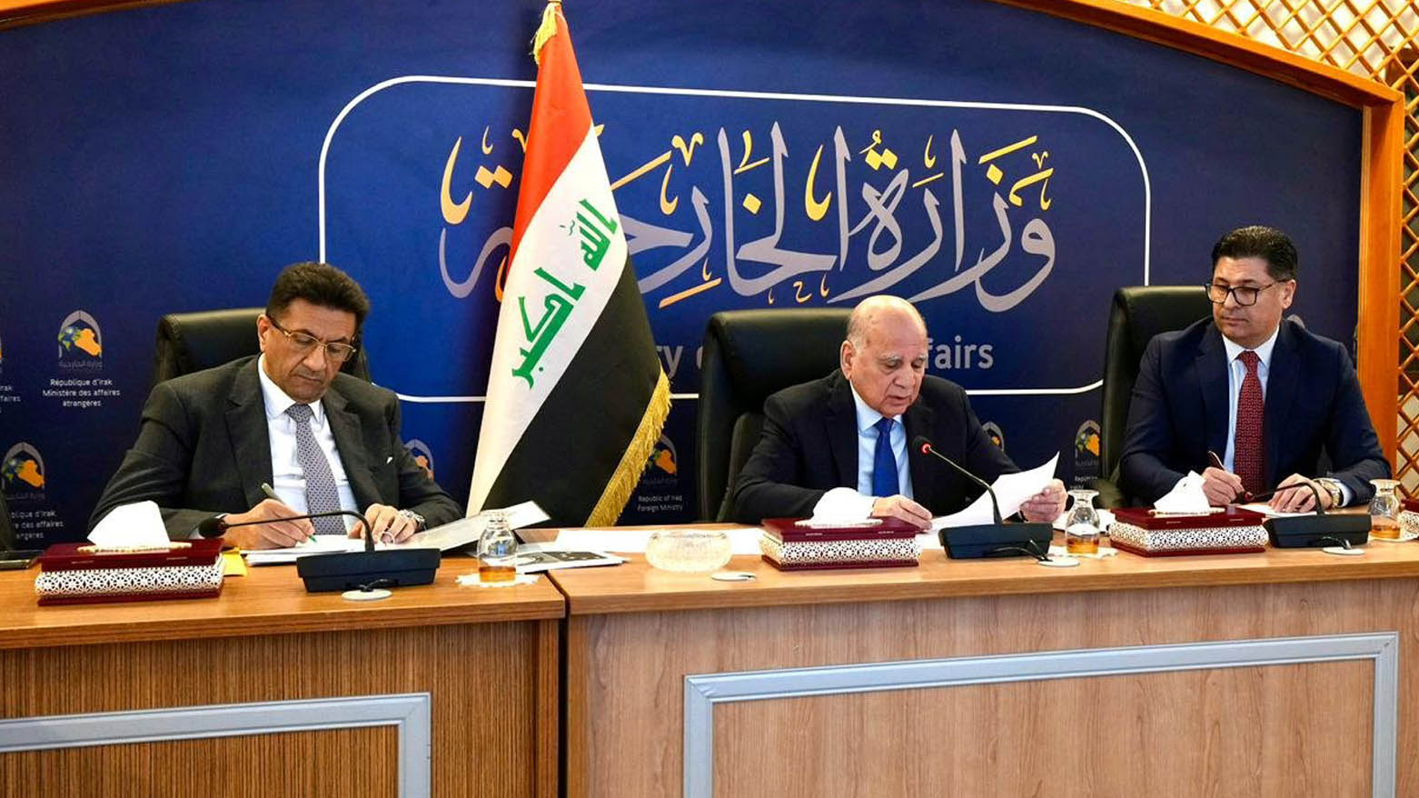 فؤاد حسين: لن نسمح بتحويل العراق إلى ساحة لتصفية الصراعات الدولية