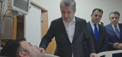 Mesrûr Barzanî ji nêz ve çavdêriya rewşa birîndarên êrîşa şeva borî kir