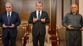 مسرور بارزاني يقدّم التعازي لنائب رئيس الإقليم بوفاة شقيقه