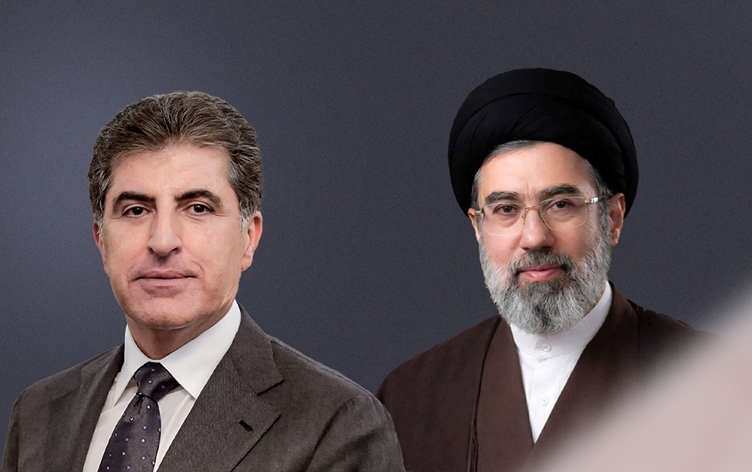 نيجيرفان بارزاني يهنئ مجتبى خامنئي لانتخابه مرشداً أعلى لإيران