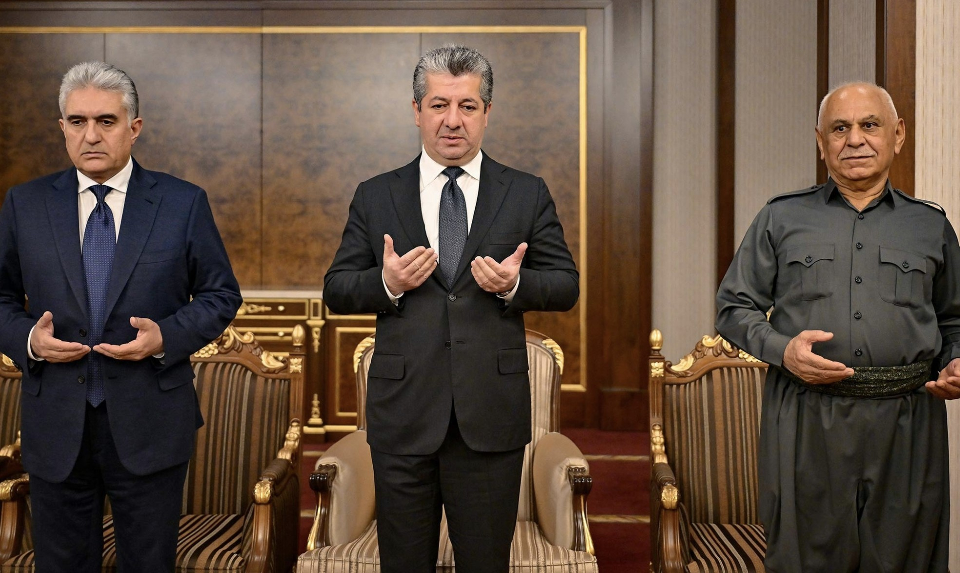 Mesrûr Barzanî başdarî serxwaşiya Şêx Husên Şêx Mistefa bû