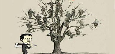 كاریكاتێر، ئەم كاریكاتێرە باس لە بەرژە وەندی تاکە کەسی دەکات