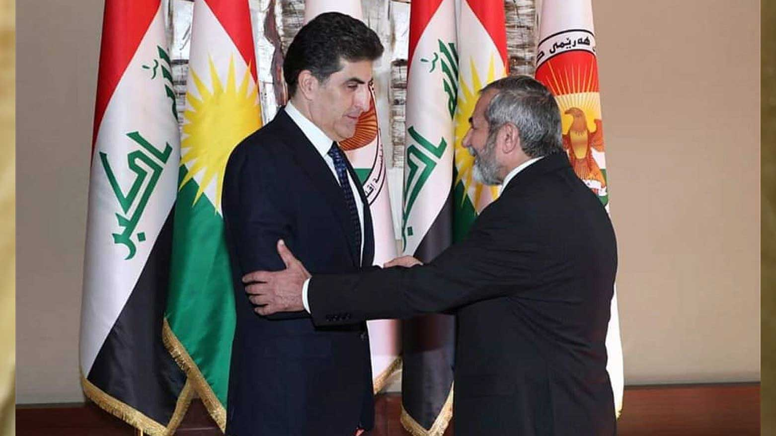 رئيس إقليم كوردستان يستقبل الأمين العام للاتحاد الإسلامي الكوردستاني