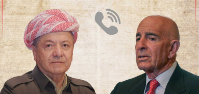 الرئيس مسعود بارزاني يتلقى اتصالاً هاتفياً من مبعوث الرئيس الأمريكي الخاص